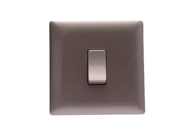 Windsor Innova Light Coffee 1-Gang 2-Way Intermediate Switch 1A - 91313CF