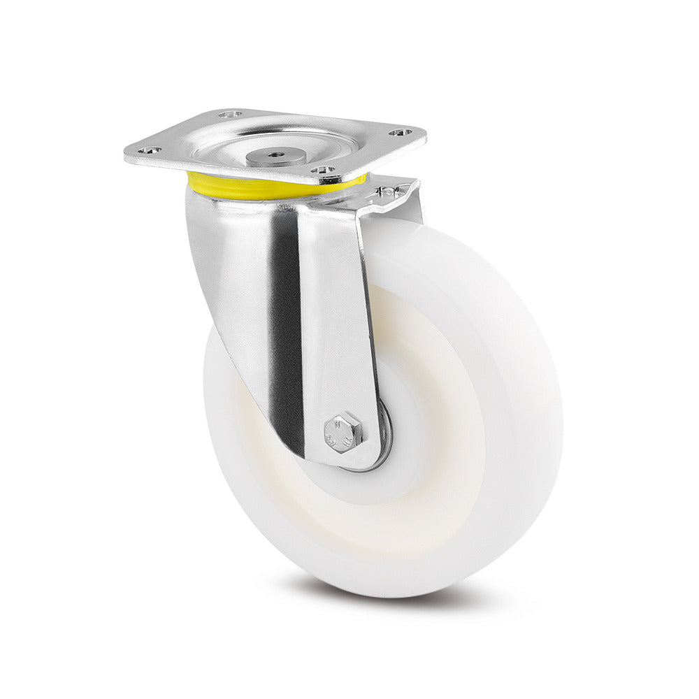 6.3'' SWIVEL CASTORS POLYAMIDE THREAD 468 TOP 16 P63 HEAVY DUTY INDUSTRIAL CASTOR TENTE