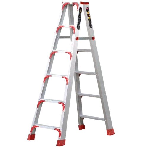Aluminum Double-Sided Ladder – 8-Step