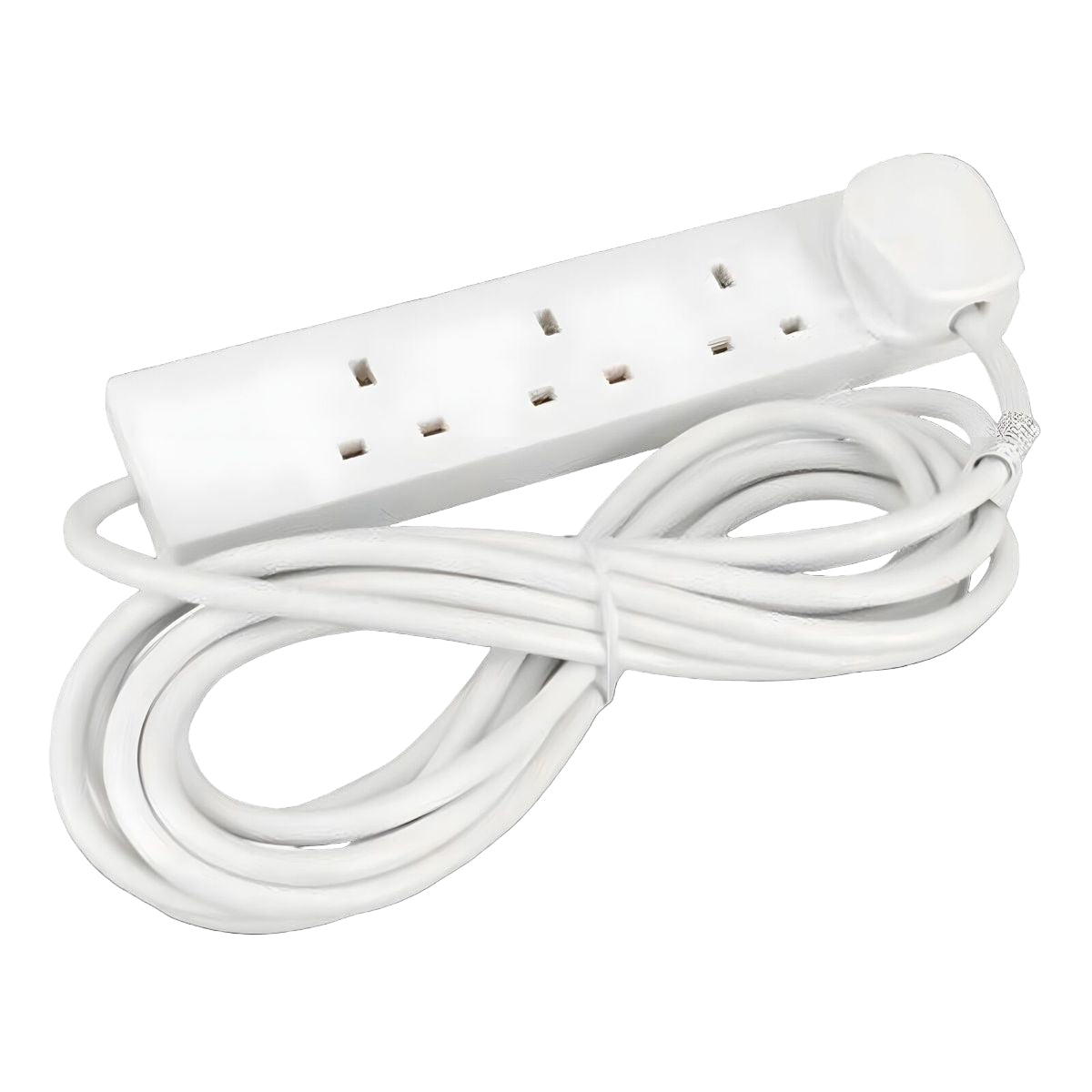 4-Way Standard Extension Socket with 3m Cable – WI-U504 Windsor | Multi-Plug Power Strip