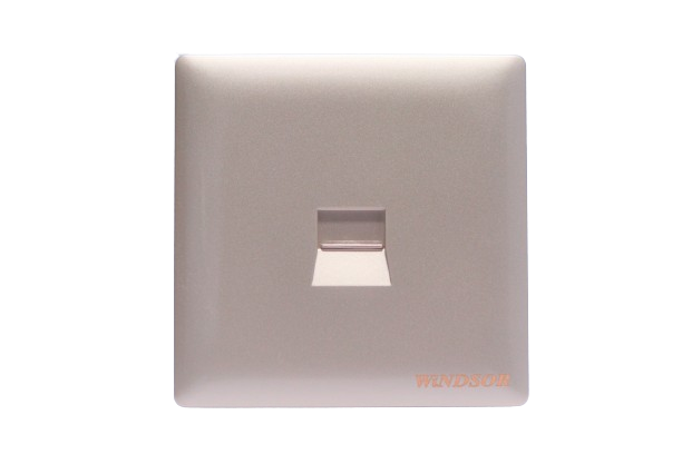 Windsor Innova Gold RJ11 Telephone Socket - 91438CH