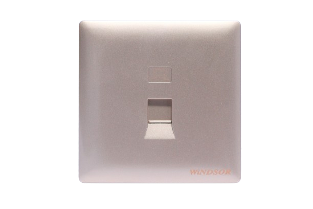 Windsor Innova Gold 1 Gang RJ45 Data Socket - 91442CH