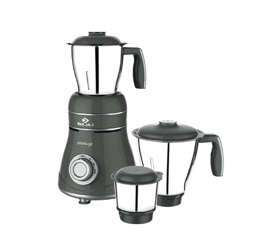 Bajaj Stormix 75-Watt Mixer Grinder with 3 Jars
