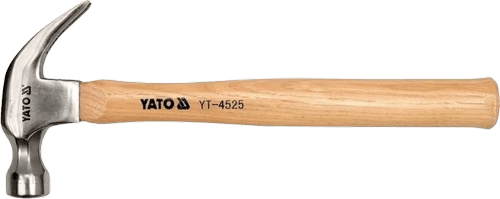 YATO Claw Hammer 570G Steel Head Fiberglass Handle YT-4526