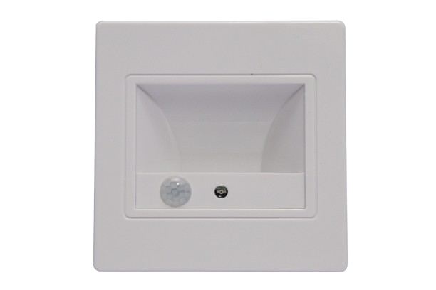 1.5W Wall Light with Sensor White 65K - CHERRY3, ABS WINDSOR