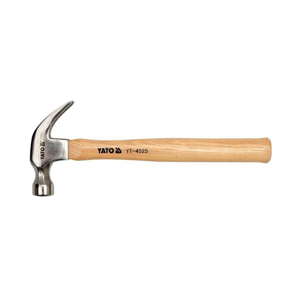 YATO Claw Hammer 225G YT-4523 – Lightweight Hand Tool