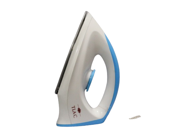 Dry Iron 1400W Non-Stick Blue and White