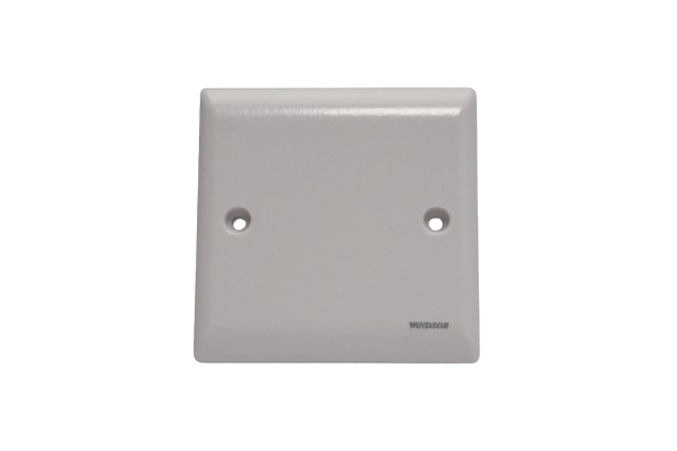 Windsor Ivory 1 Gang Blank Plate Model - E41