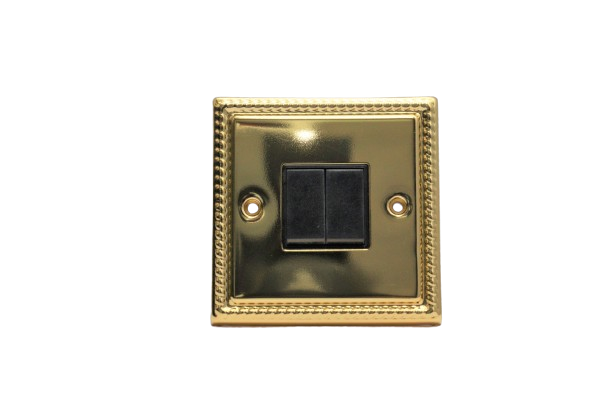 Windsor Noble Gold 2 GANG 2 WAY SWITCH 1A - G34