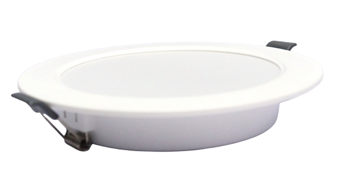 12W Round Flush LED Panel Light, Warm White