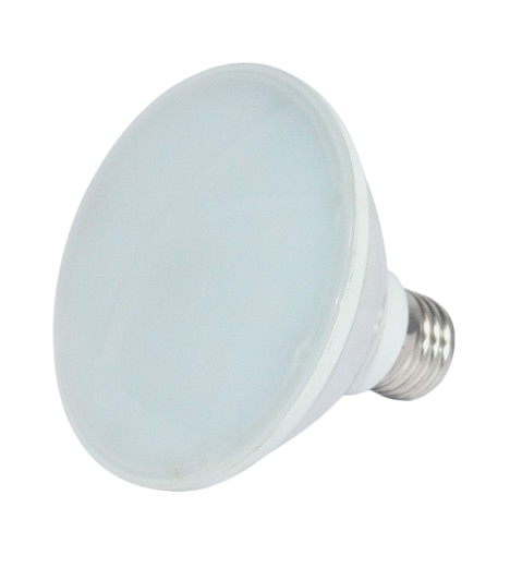 12W PAR30 LED Lamp, Warm White 3000K, E27 Base, 110-240V, 800lm, Aluminum & Plastic Build