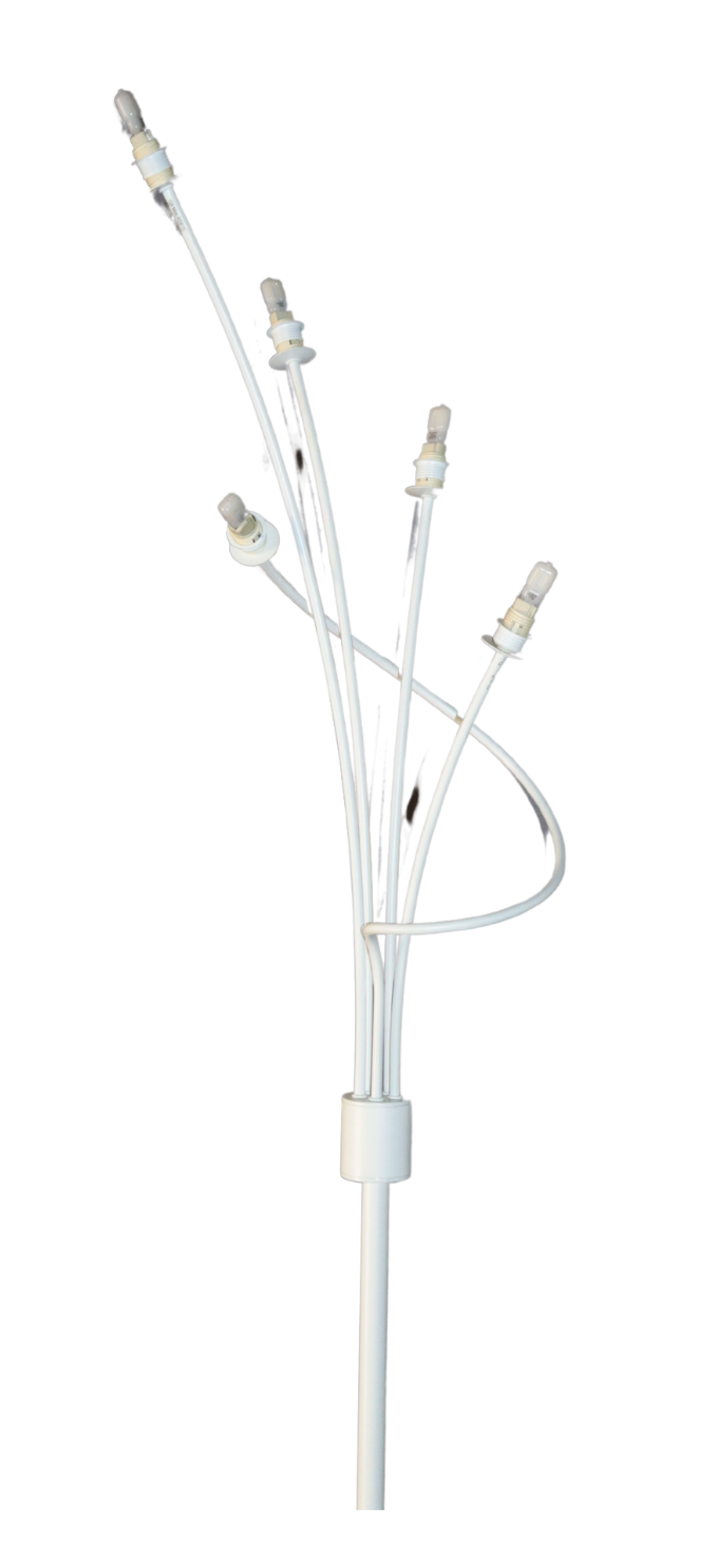Tia Floor Lamp – 5-Light Design with G9 Bulb Holders
