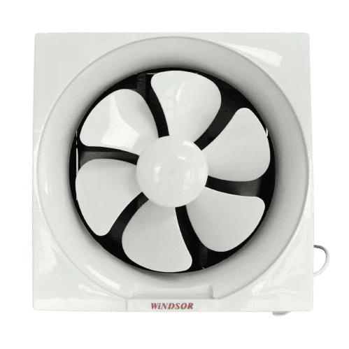 Pacific Windsor 10" Plastic Exhaust Fan with Louver – Square Type (KLE-COVER 10")