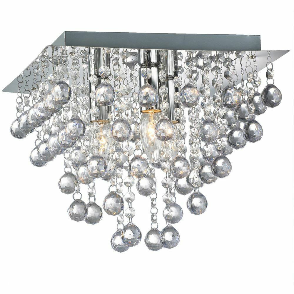 Crystal Ceiling Light NF-89991S TLAC | Elegant Modern Lighting Fixture
