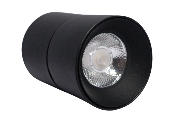 1W LED Spot Light Black 65K - NDORA1-SURFACE WINDSOR