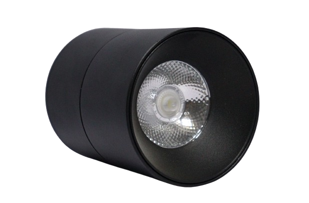 2W LED Spot Light Black 65K - NDORA2-SURFACE WINDSOR