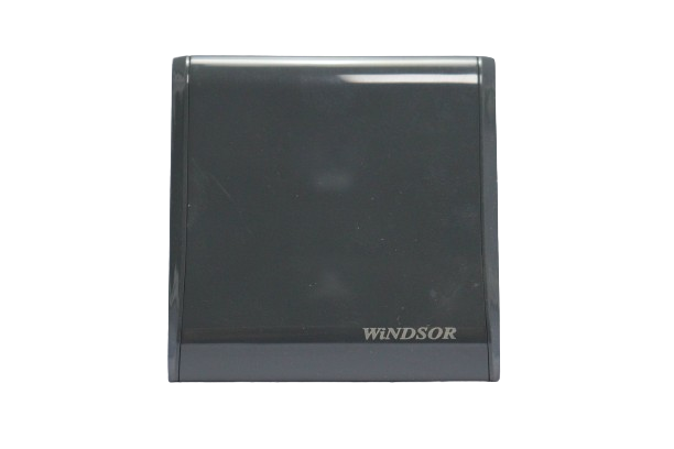 Windsor Pioneer Gun Metal 1 Gang Blank Plate - P41DH