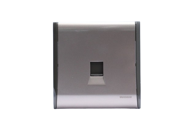 Windsor Pioneer Gun Metal Grey 1G RJ45 Data Socket - P442GB