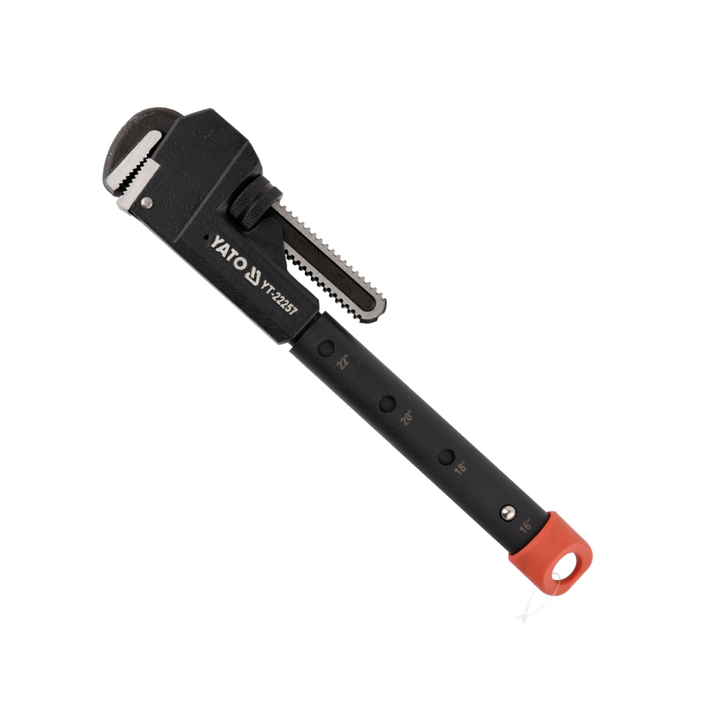 YATO Pipe Wrench 12 Inch Heavy Duty Adjustable Plumbing Tool