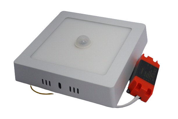 12W LED Panel Light with Sensor White 6500K - SM12 WINDSOR