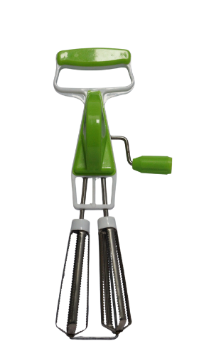 Handheld Plastic Egg Beater – Lightweight & Durable