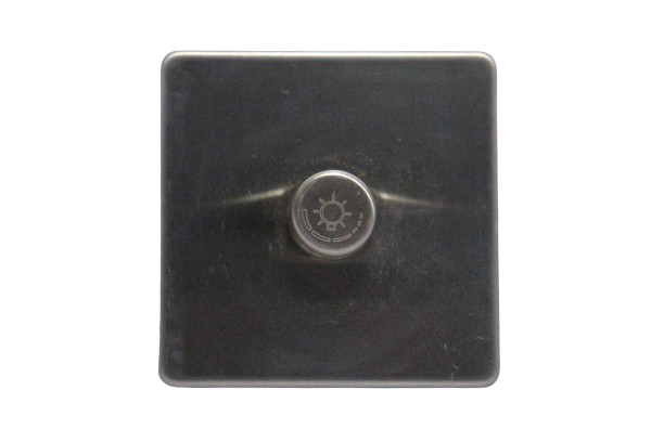 Windsor VIP Chrome 1 Gang 5W Dimmer Switch, Single Pole - VC355Y