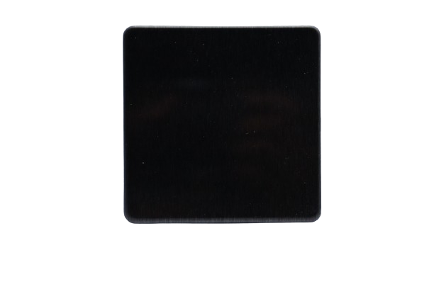 Windsor VIP Black 1 Gang Blank Plate - VC41GB