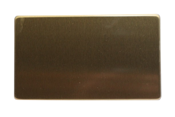 Windsor VIP Gold 2 Gang Blank Plate - VC42J