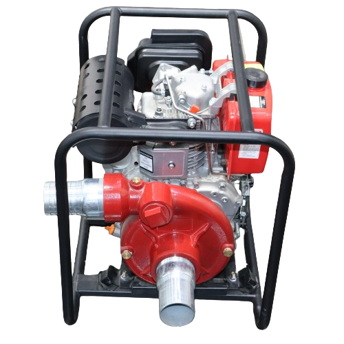 3" Cast-Iron High-Pressure Water Pump Diesel 192 Engine