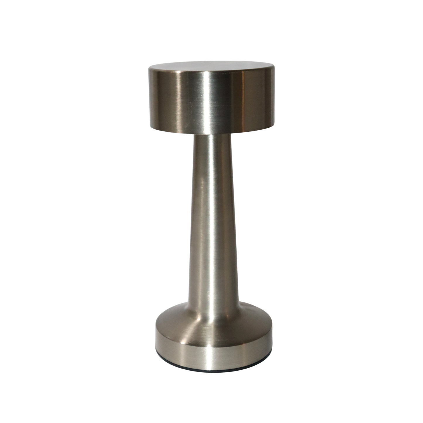 Rechargeable LED Table Lamp SZY-V002 Chrome – Stepless Dimming USB Charging – 9x21.2cm