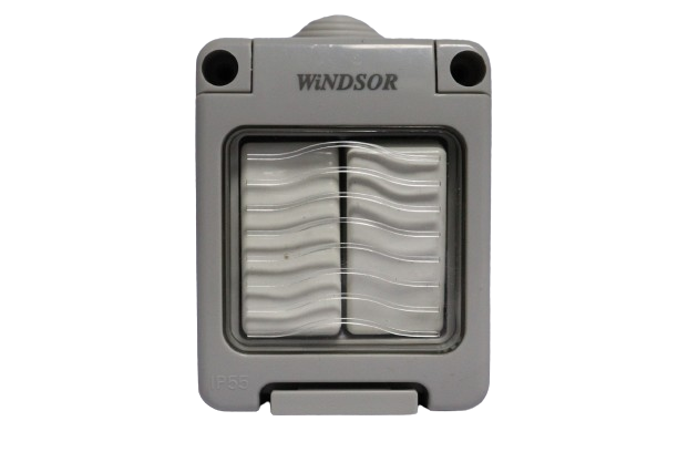Windsor 2 Gang 2 Way Waterproof Switch - WP34