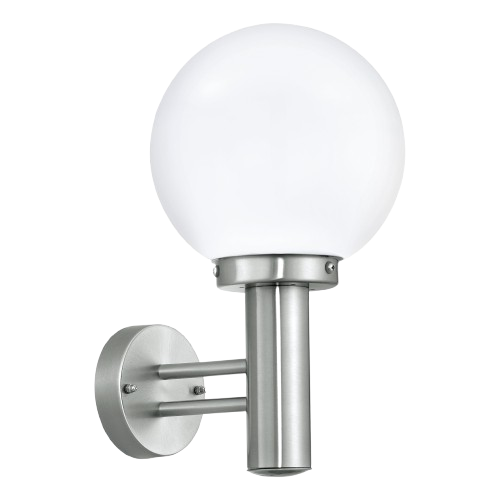 SS Stainless Steel and PC Outdoor Lamp - 1xE27, 250x200x350mm (Model: YD-5703)