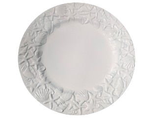 188246W White Plastic Tray