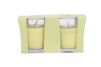 2PK MAGNOLIA SCENTED CANDLES 40G