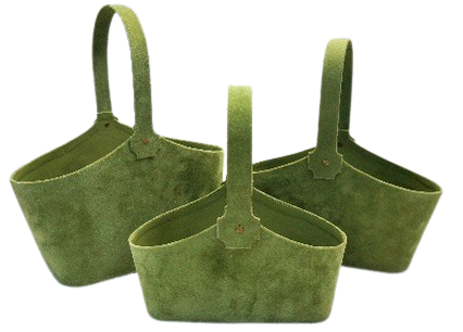 Basket Tray Green APK2016L 37x17.5x17.5