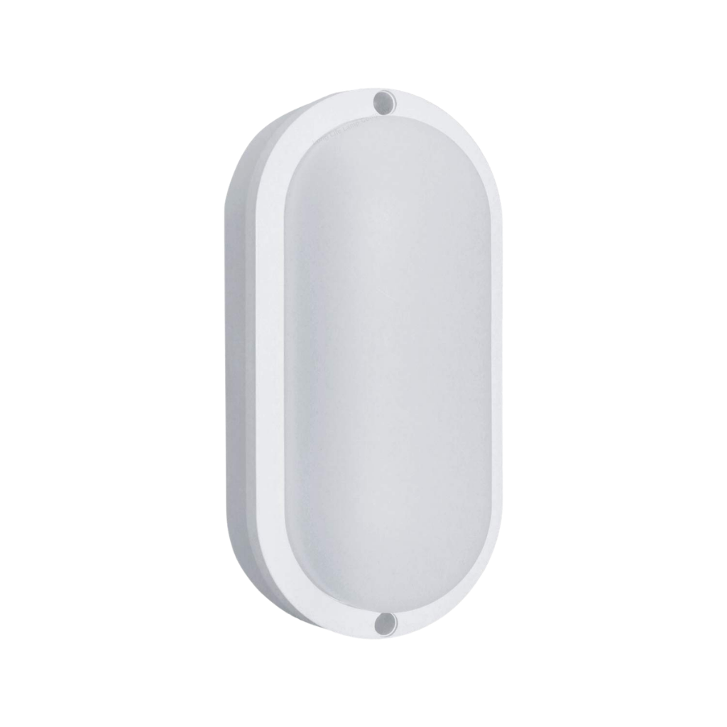 Windsor 15W LED Bulkhead Fitting Oval WP19 – Daylight, Waterproof