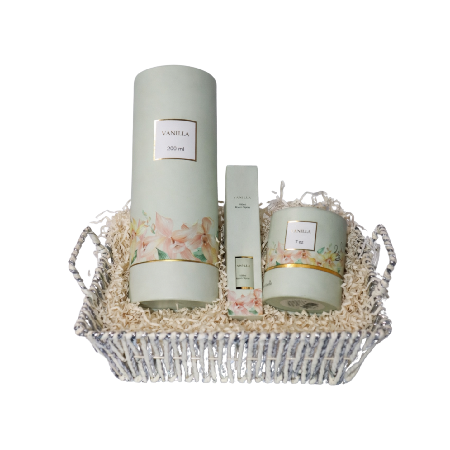 Home Fragrance Trio – Candle, Room Spray & Reed Diffuser Gift Set