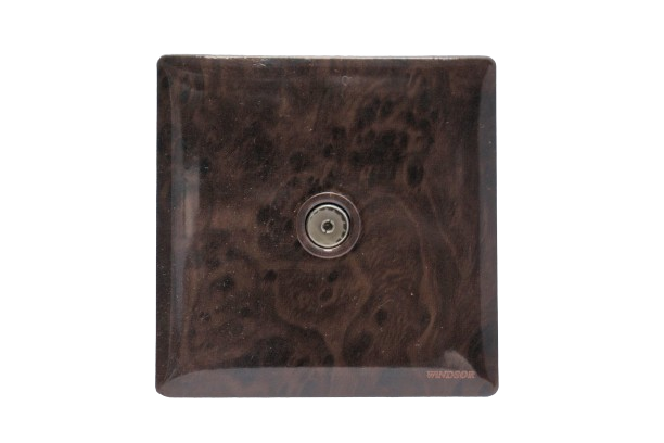 Windsor Innova Wooden Coaxial Socket - 91432WD