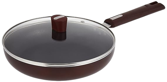 Bajaj Selec+ Fry Pan 24mm (with Glass Lid) - JFP24GLN