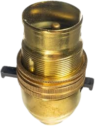 Brass Lamp Holder with Switch
