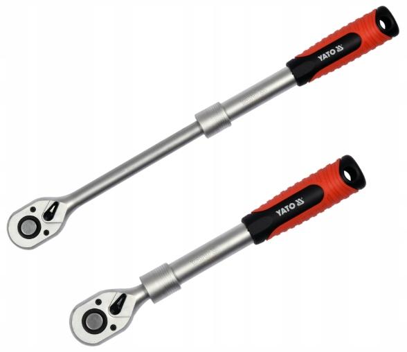 YATO Telescopic Ratchet Handle 1/2" YT-0299 – Extendable Socket Wrench