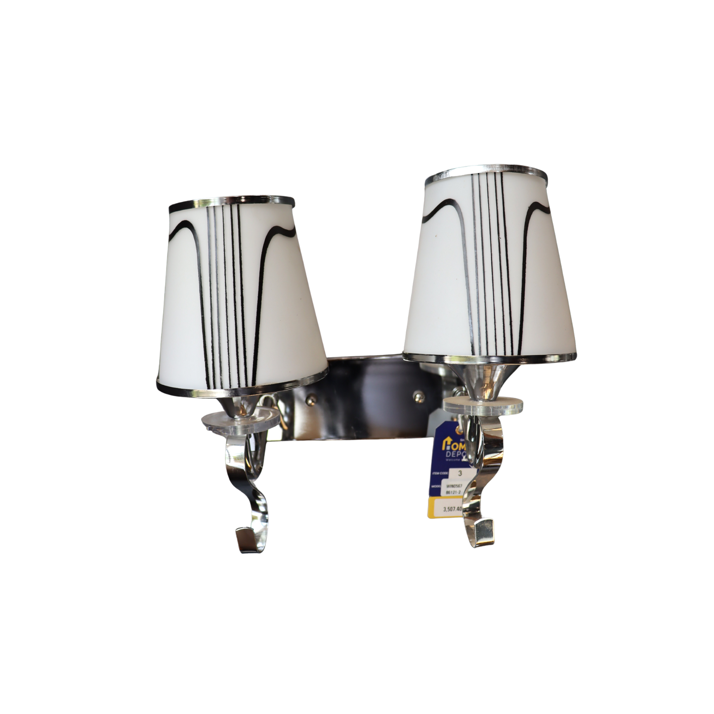 Wall Fitting E27 B6121-2 CH – Pusite Windsor