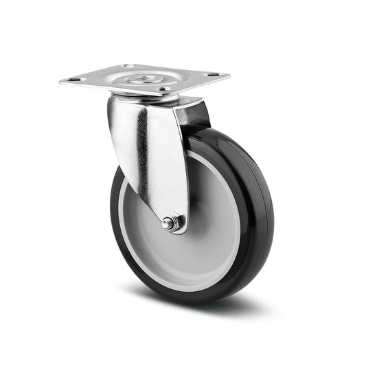 3'' SWIVEL CASTOR THERMOPLASTIC THREAD 147 PAO 75 P4 FURNITURE & EQUIPMENT STEEL CASTOR TENTE