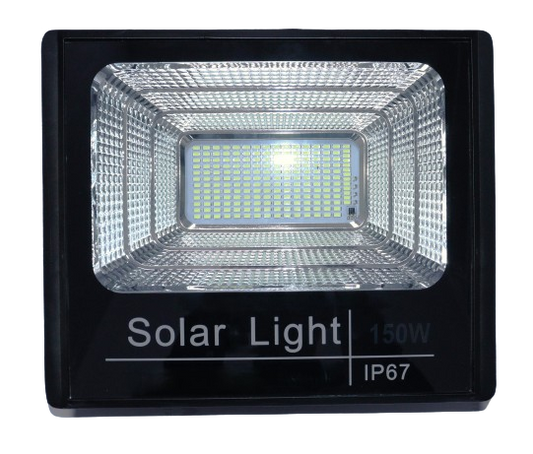 LED Solar Flood Light 15W Daylight with Remote IP65 ALVA - Windsor