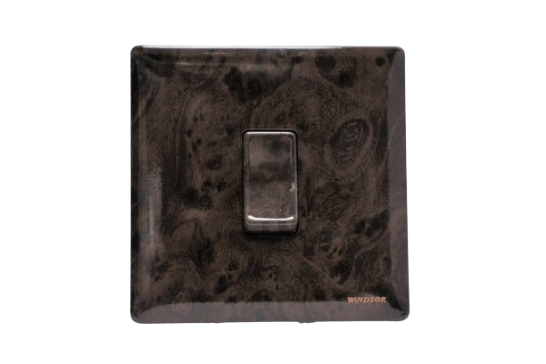 Windsor Innova Wooden 1 Gang 2 Way Intermediate Switch 1A- 91313WD