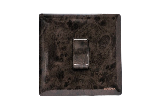 Windsor Innova Wooden 1 Gang 2 Way Intermediate Switch 1A- 91313WD