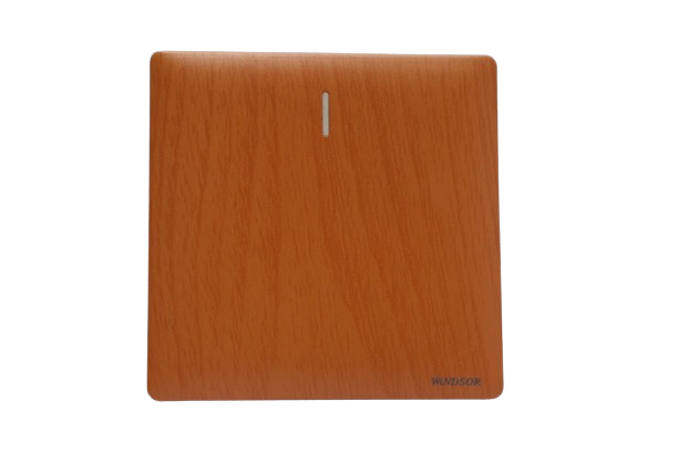 Windsor Innova Light Wooden 1 Gang 2 Way Switch, 1A - 9132LW