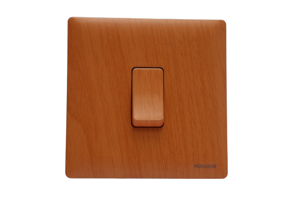 Windsor Innova Light Wooden 1-Gang 2-Way Intermediate Switch 1A - Model 91324LW