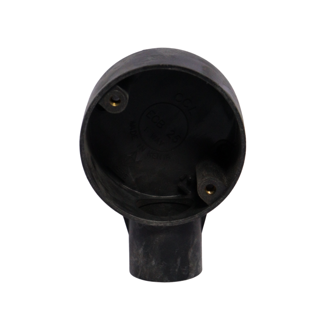 Junction Box One Line 20MM 1 Way PVC Junction Box Black – Simple Pay Home Depot