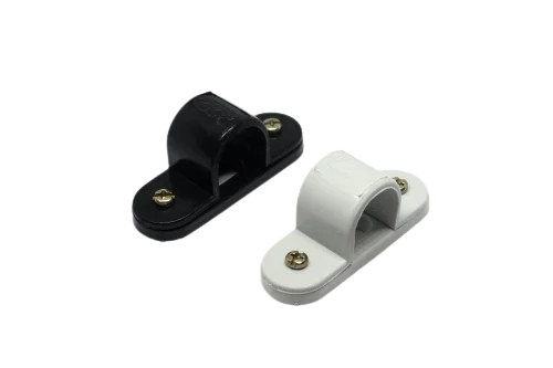 PVC Space Bar Saddles white/black